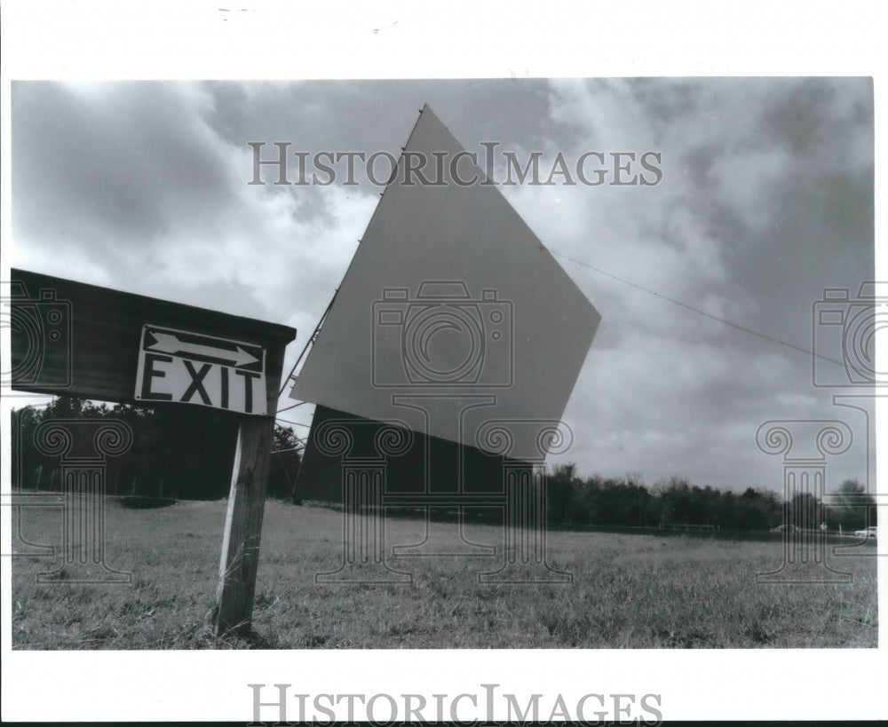 1992 Press Photo I-45 Drive-In Theater in Houston. - hca17760- Historic Images