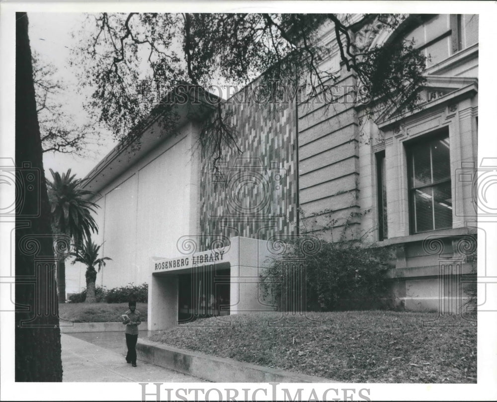 1975 Press Photo Roseburg library in Galveston, Texas - hca19164