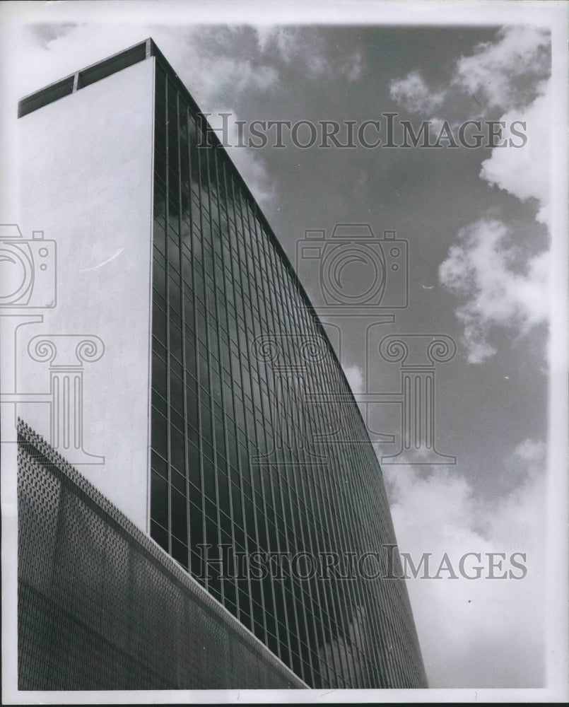 1962 Press Photo Fannin Bank Building At Corner of Main and Holcombe.