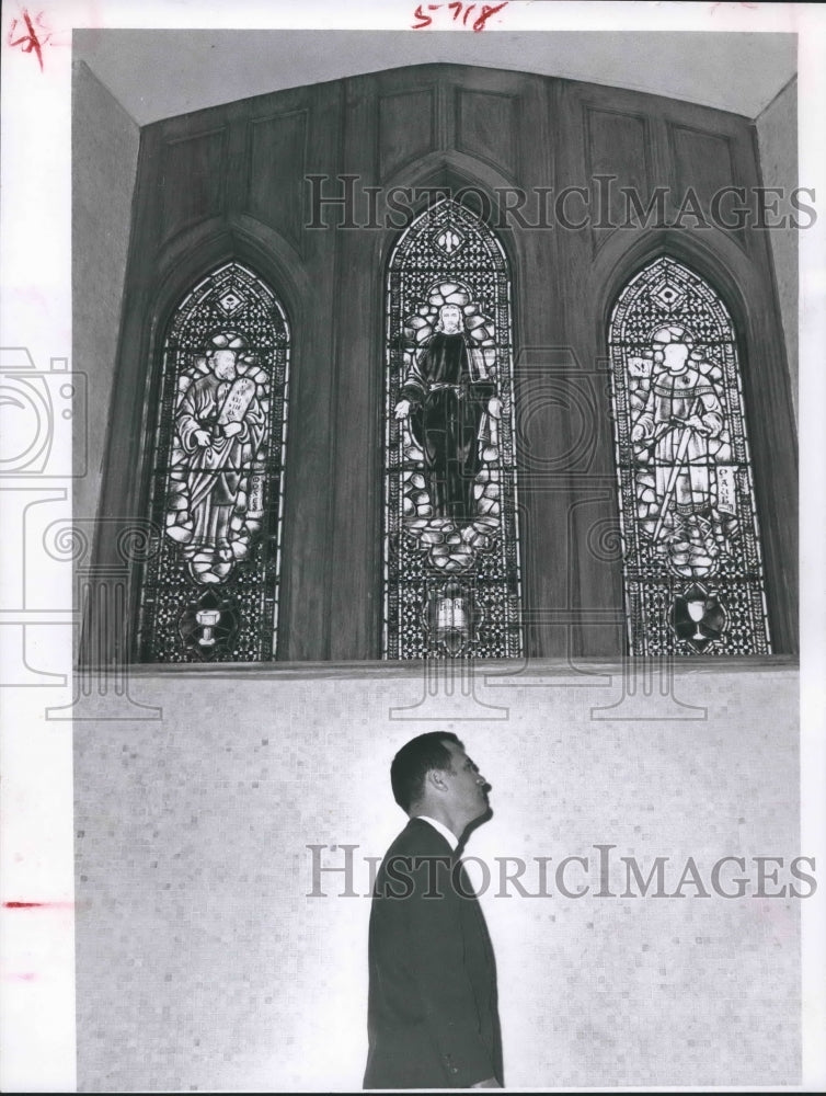 1960 Press Photo Grace Lutheran Church - Houston - hca23911- Historic Images