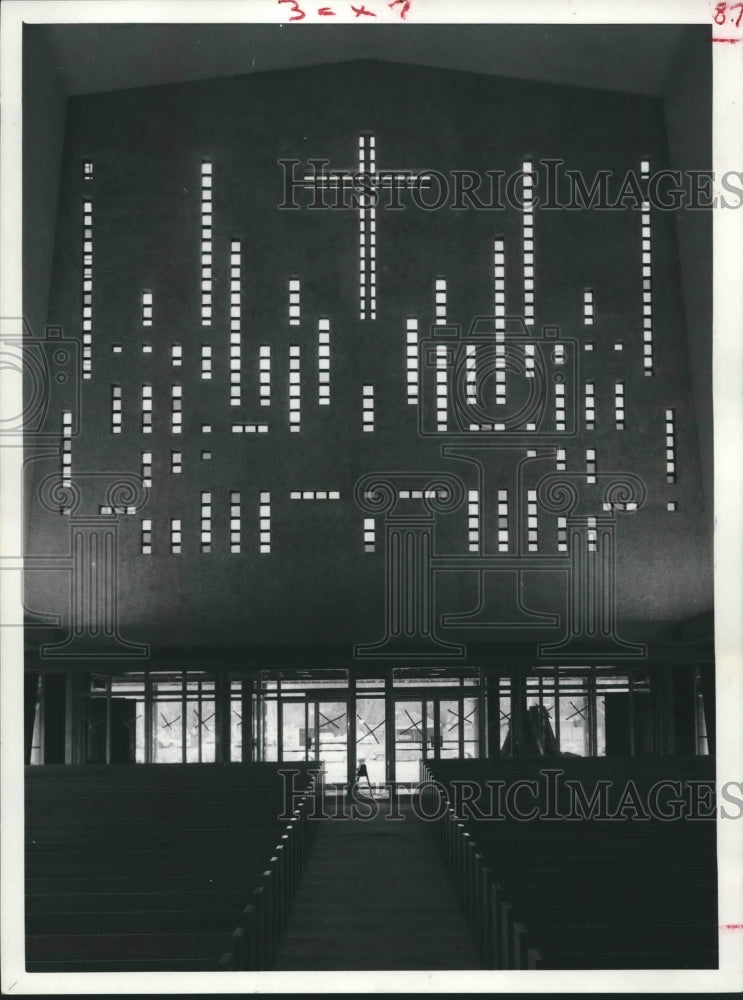 1959 Press Photo First Christian Church - Houston - hca24254- Historic Images