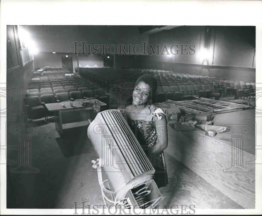 Press Photo Actress Loretta Devine - Black Arts Center, Houston, Texas- Historic Images