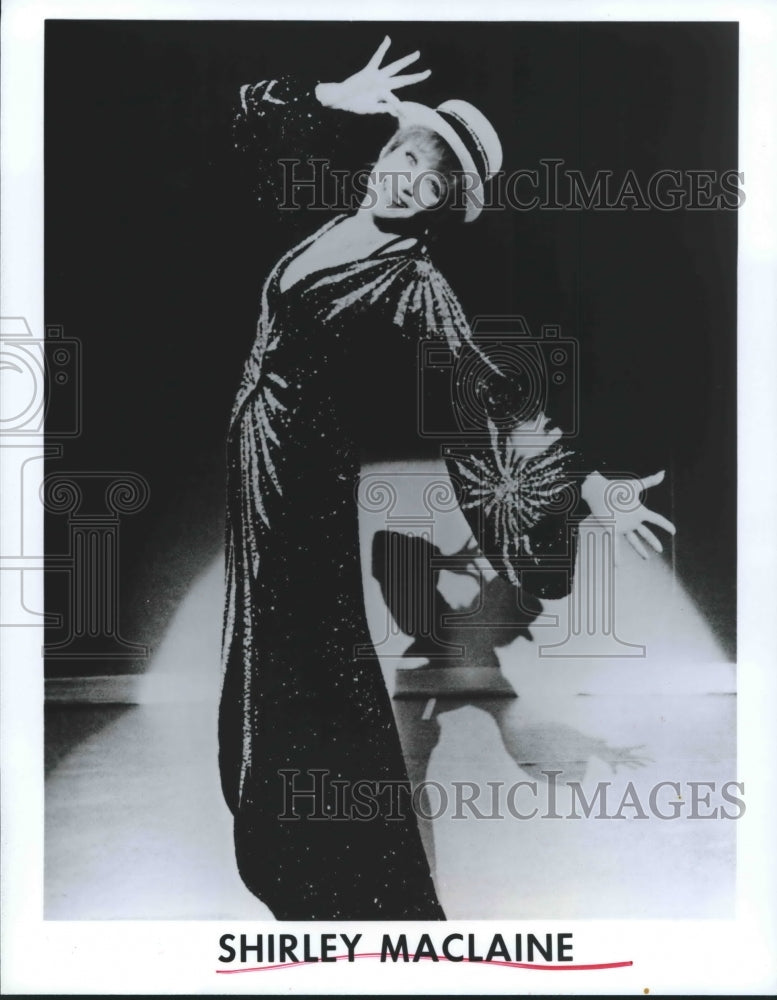 1990 Press Photo Actress Shirley MacLaine - hca25646- Historic Images