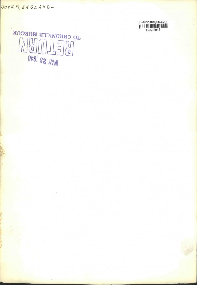 1940 Press Photo Waterfront scene at Dover, England with Corminster ship