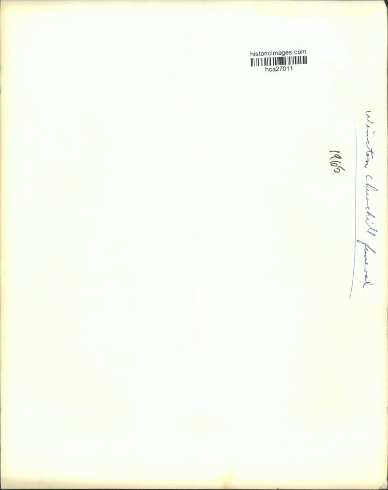 1965 Press Photo St. Martin Church in Oxfordshire where Churchill will be buried