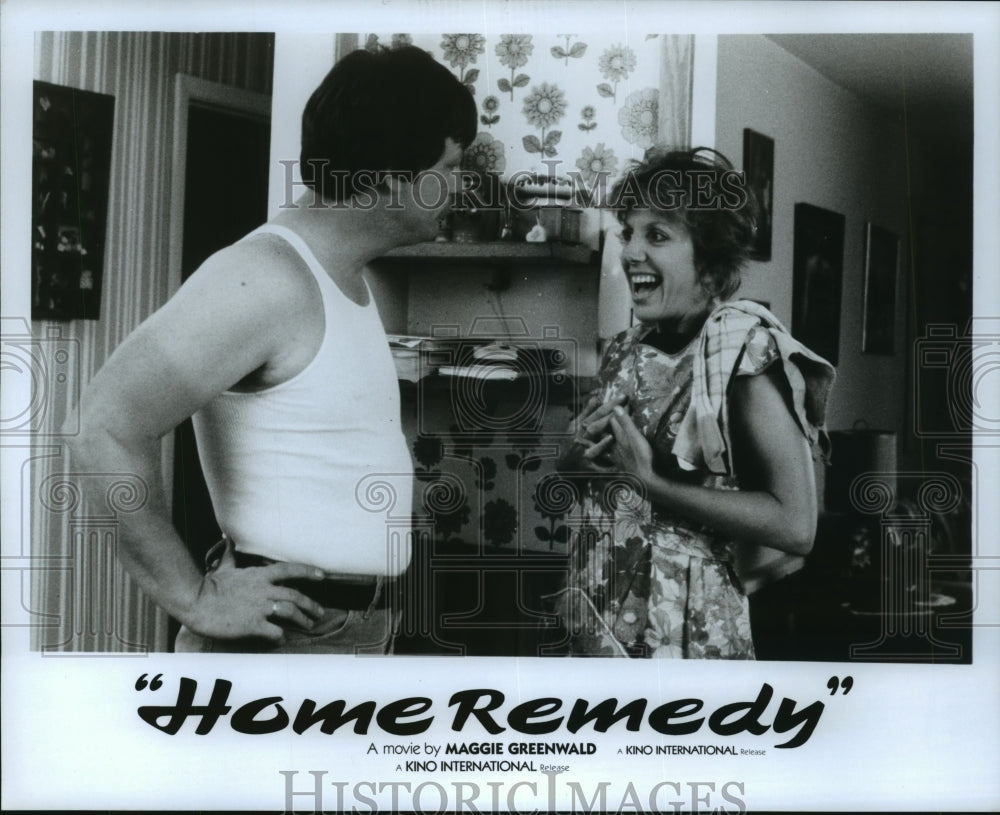 1989 Press Photo Scene from film "Home Remedy" - hca30020