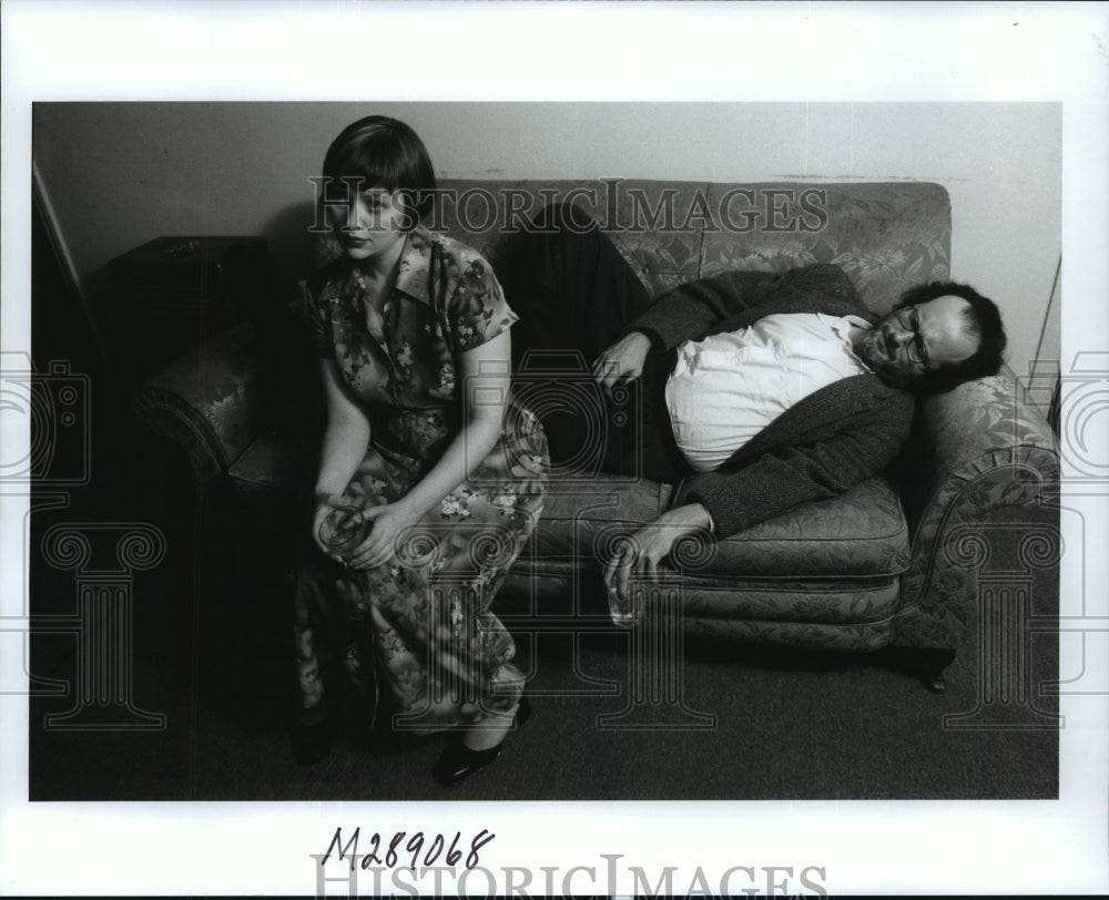 Press Photo Tamarie Cooper and Charlie Scott of Infernal Bridegroom Productions