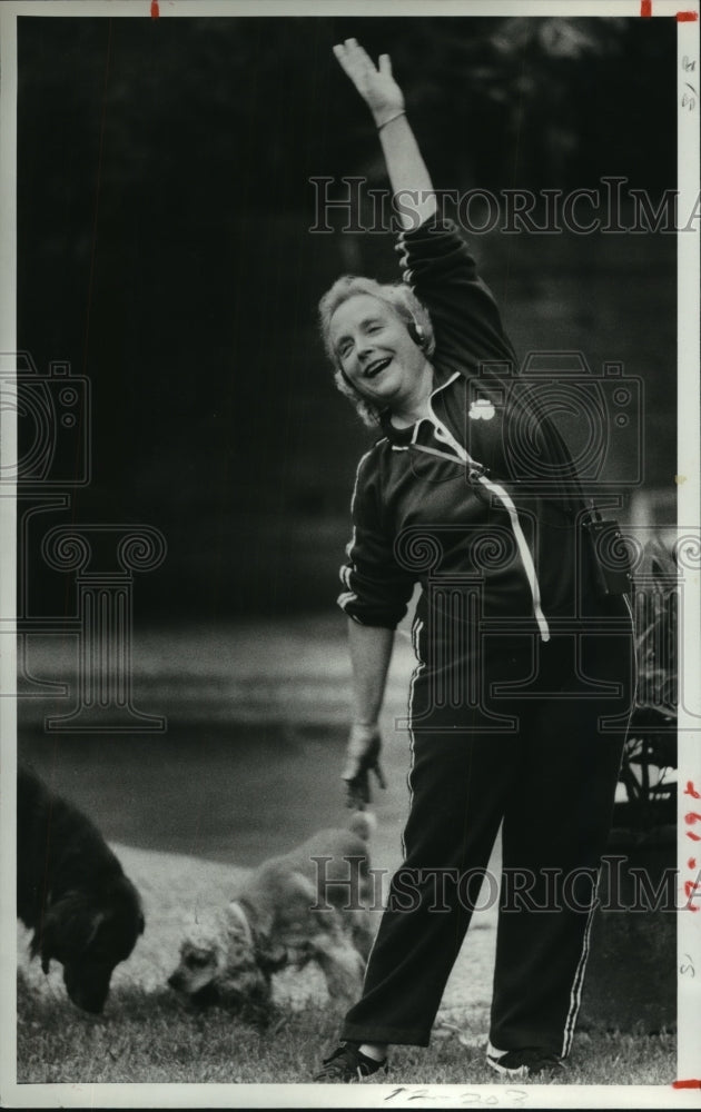 1982 Press Photo Ann Brinkerhoff, Chairman, Institute of International Education- Historic Images