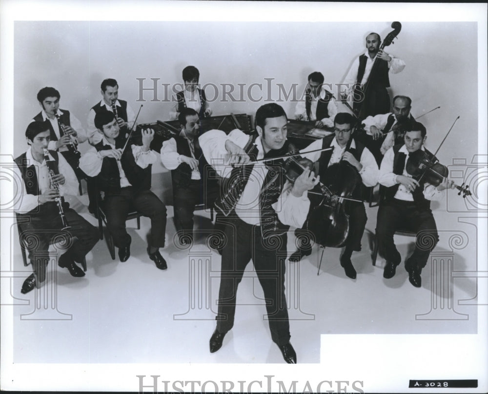 1978 Press Photo Hungarian Folk Ballet of Budapest and Gypsy Orchestra- Historic Images