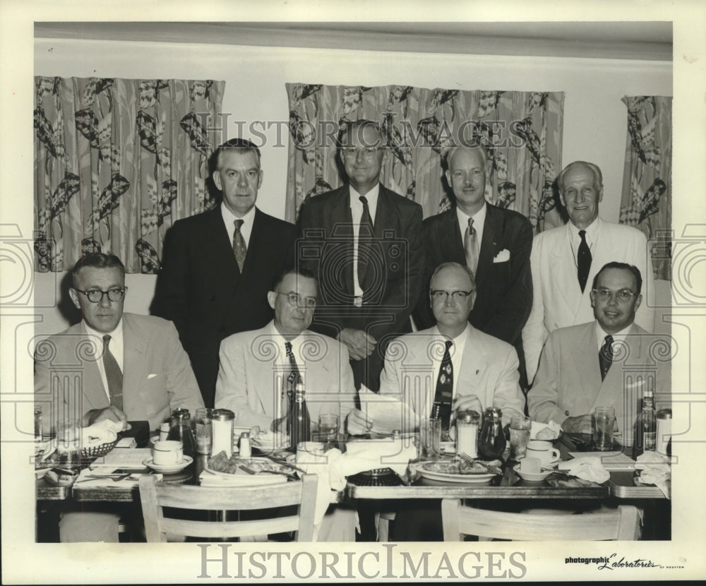 1953 Press Photo Kiwanis International Executive committee for TX-OK district