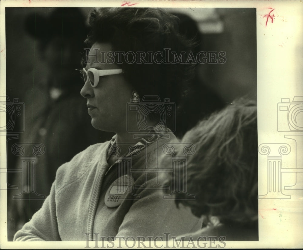 1970 Press Photo Native American women at council meeting - hca40621