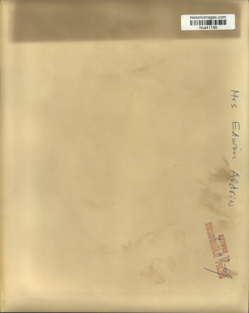 1969 Press Photo Mrs. Joan Aldrin, wife of Astronaut "Buzz" Aldrin, Houston