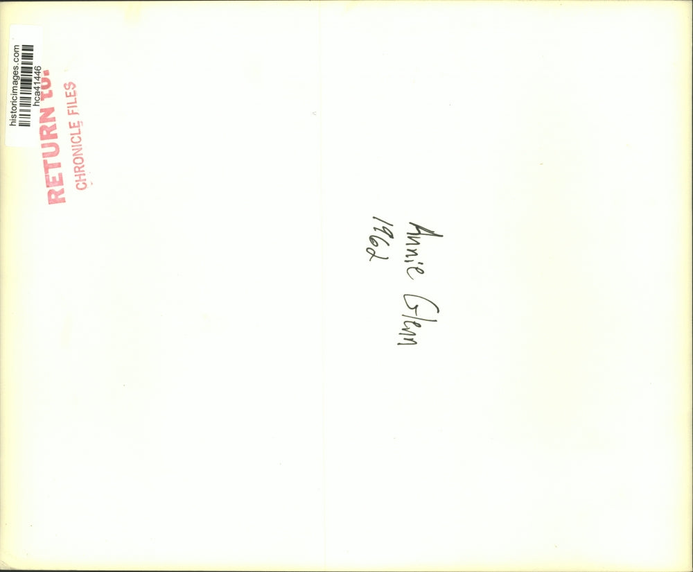 1962 Press Photo Astronaut John Glenn's family at Andrews AFB in Maryland