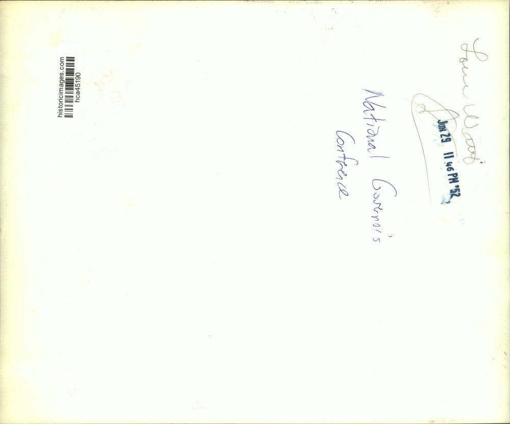 1952 Press Photo Attendees of the National Governors' Conference - hca45190