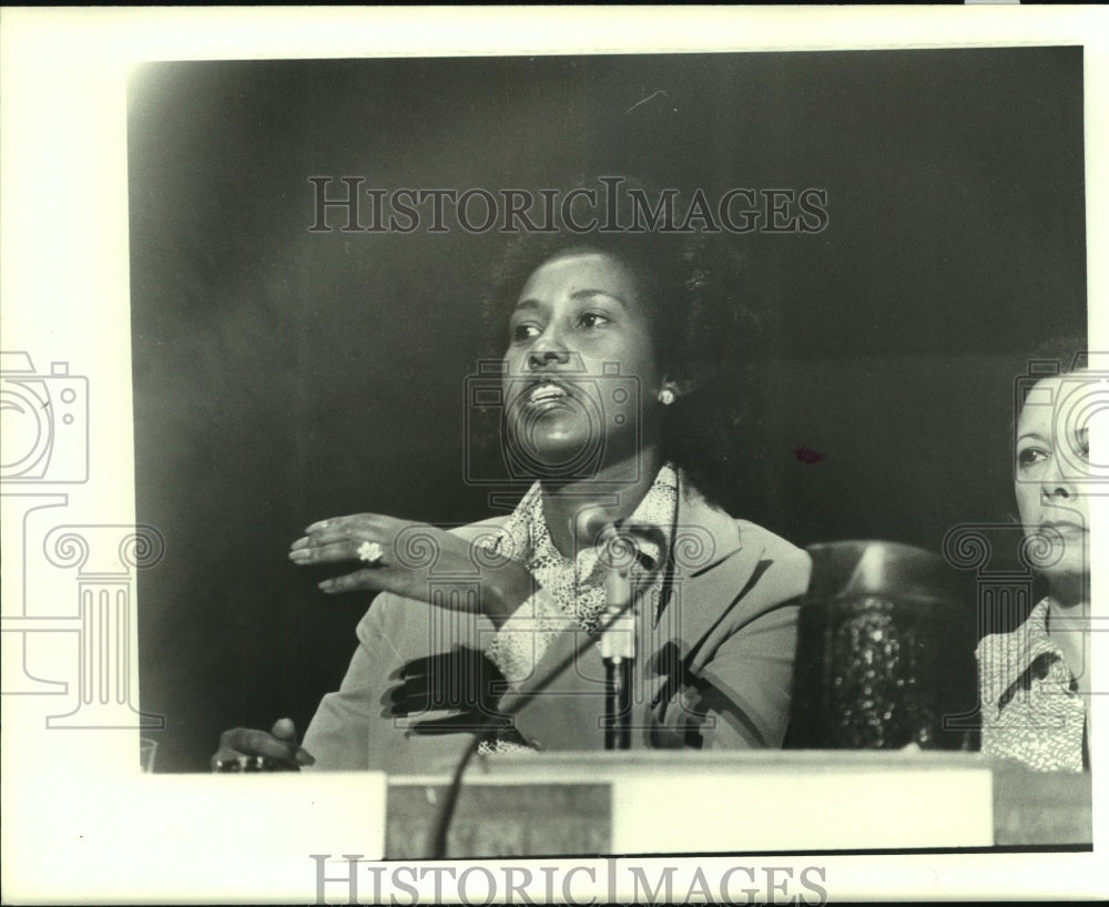 1978 Press Photo Speaker at National Governor's Conference in Houston