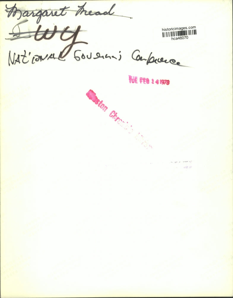 1978 Press Photo Speaker at the National Governor's Conference - hca46070