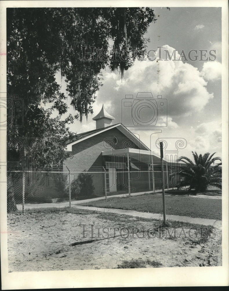 1972 Press Photo New Langstead School in North Forest School District, Houston
