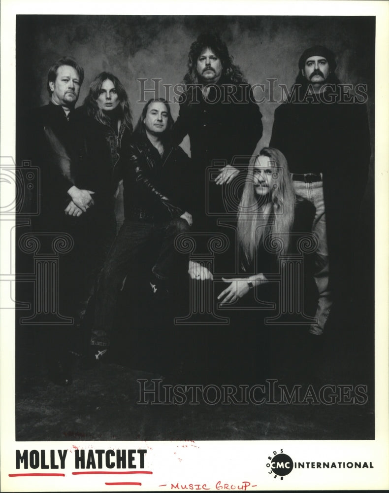 1998 Press Photo Molly Hatchet band members - hca46645- Historic Images