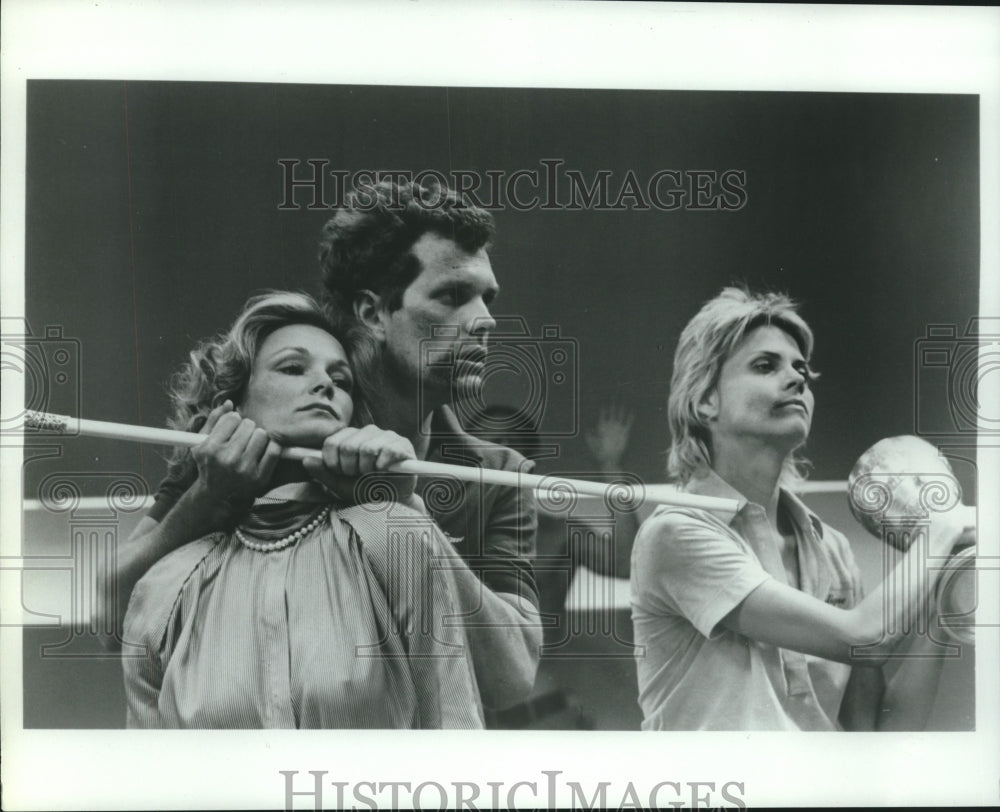 1983 Press Photo Scene from &quot;Mystique&quot; - hca46748- Historic Images