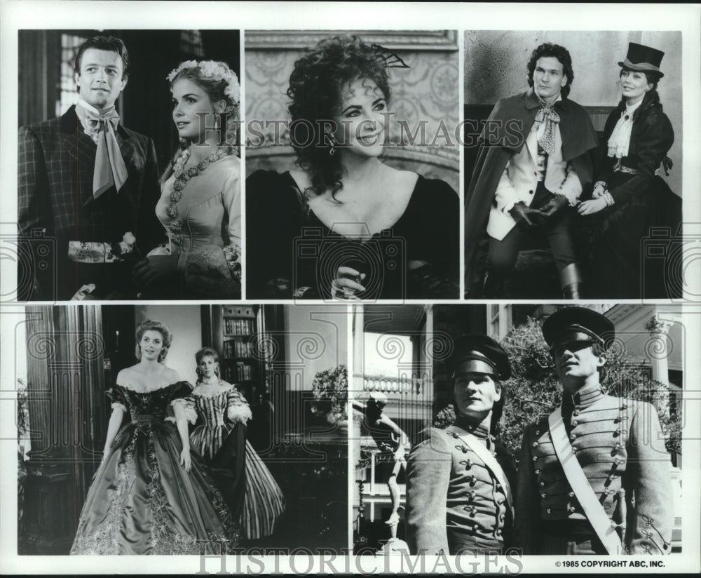 1985 Press Photo Scenes from &quot;North and South&quot; ABC mini-series - hca46754- Historic Images