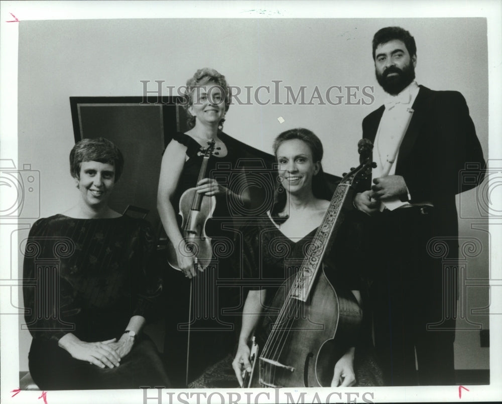 1990 Press Photo Oberlin Baroque Ensemble members - hca47064- Historic Images