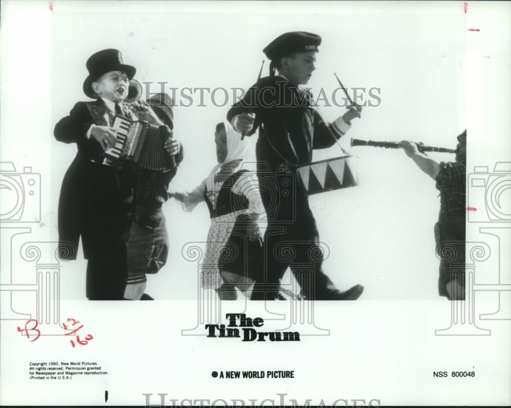 1980 Press Photo Scene from movie &quot;The Tin Drum&quot; - hca47253- Historic Images