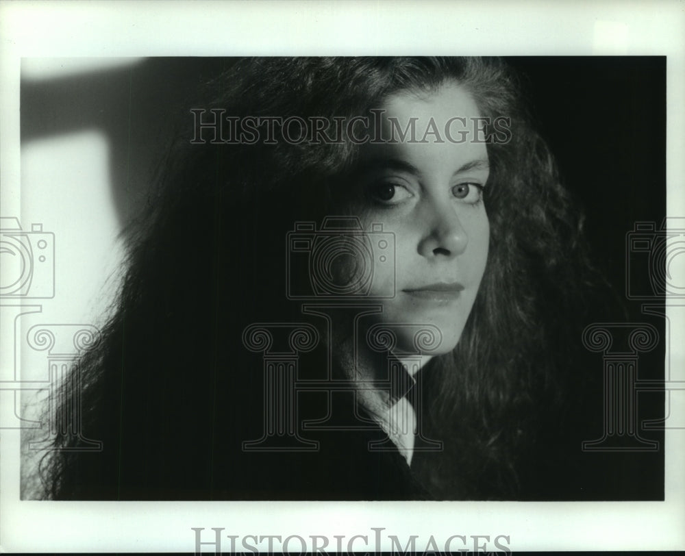 1986 Press Photo Actress from miniseries &quot;On Valentine&#39;s Day&quot; - hca48021- Historic Images