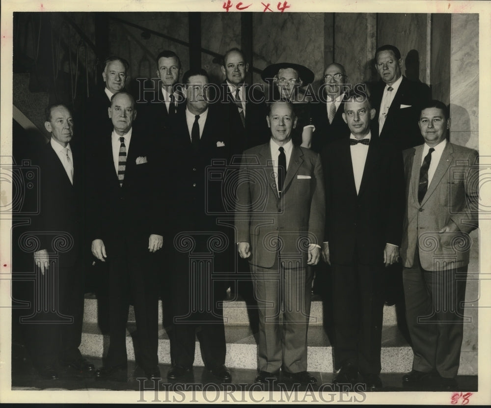 1959 Press Photo Port of Houston Propeller Club Board of Governors, Texas- Historic Images