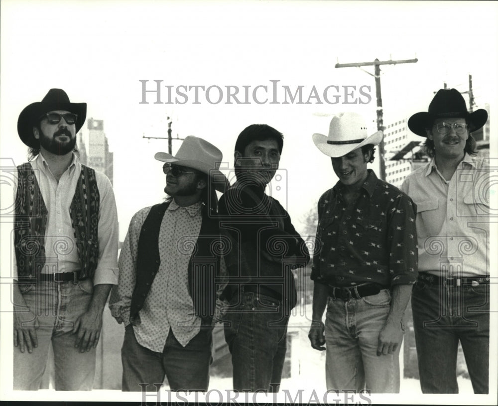 1994 Press Photo Members of the Band, Red Dirt Rangers - hca49558- Historic Images