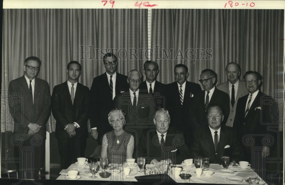 1968 Press Photo Officials of Propeller Club, Port of Houston - hca49652