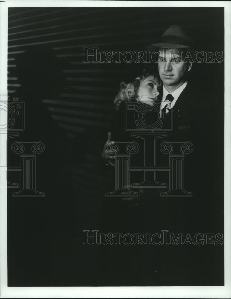 1986 Press Photo Scene from Radio Music Theater production in Houston- Historic Images