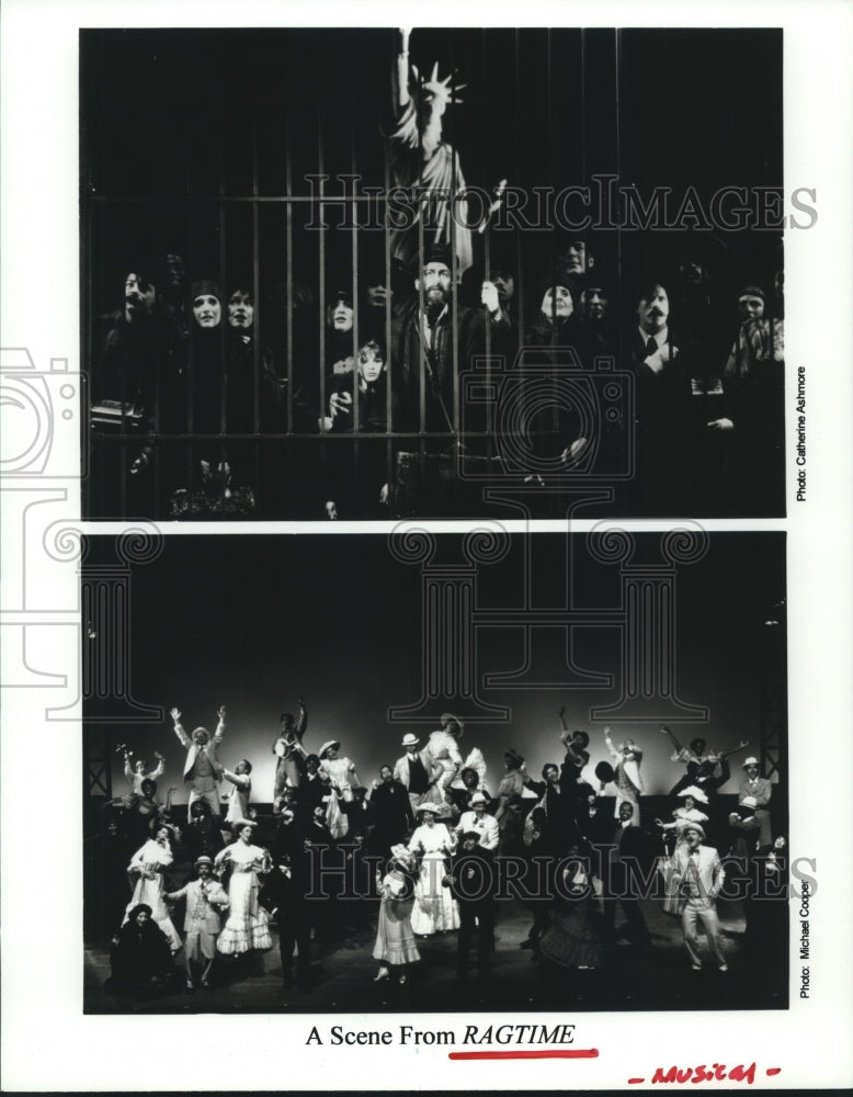 1999 Press Photo Scene From the Musical &quot;Ragtime&quot; - hca49875- Historic Images