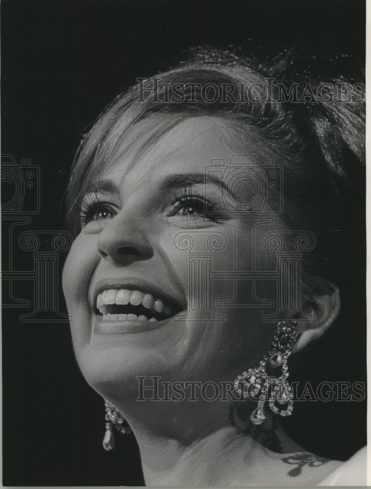 1964 Press Photo Woman Involved with Project Prayer in Houston, Texas