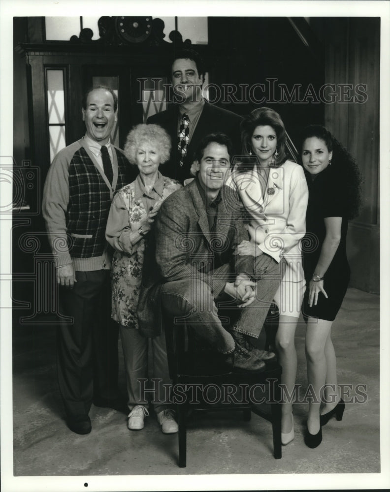 1995 Press Photo Cast of &quot;The Pursuit of Happiness&quot; on NBC-TV - hca50135- Historic Images