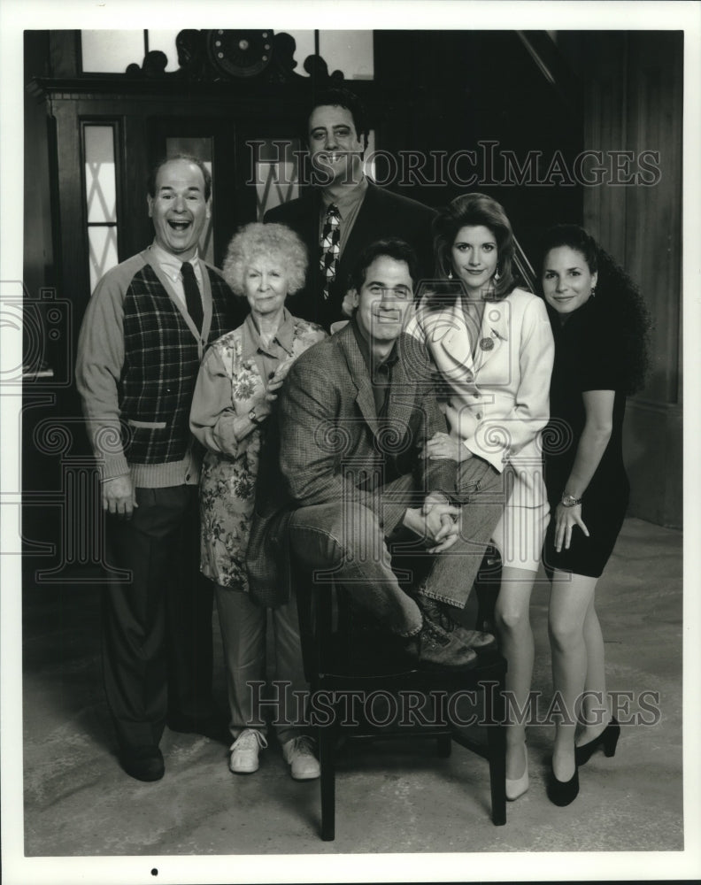 1995 Press Photo Cast of "The Pursuit of Happiness" on NBC-TV - hca50135- Historic Images