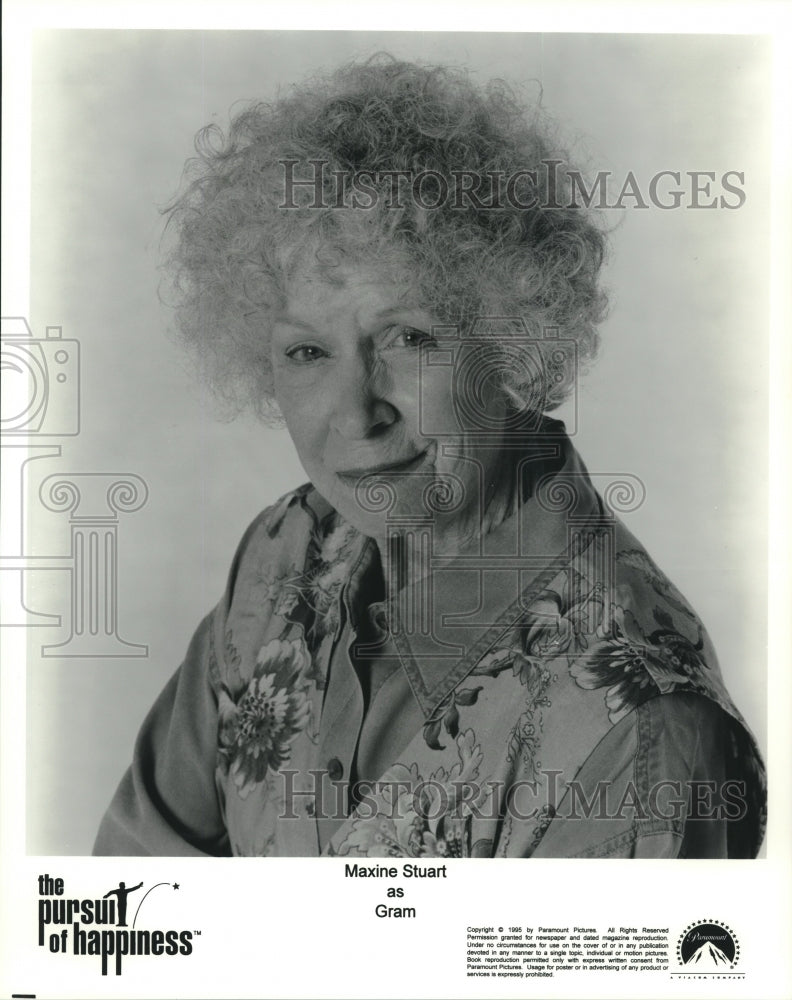 1995 Press Photo Maxine Stuart Stars as Gram on NBC&#39;s &quot;The Pursuit of Happiness&quot;- Historic Images