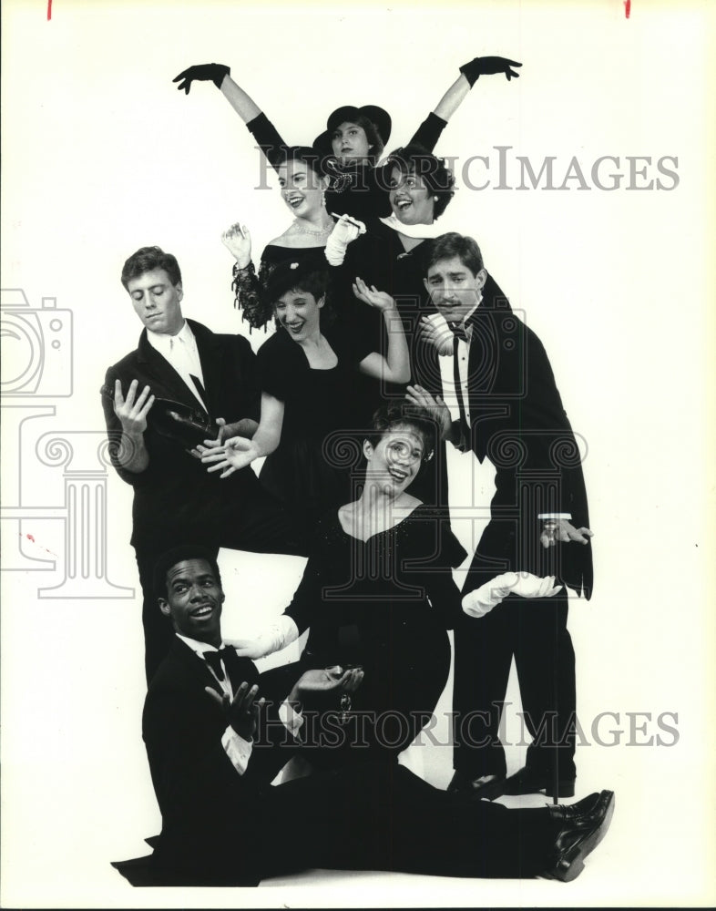 1986 Press Photo Rice Dance Troupe&#39;s &quot;A Considerably After Five Affair&quot;, Houston- Historic Images