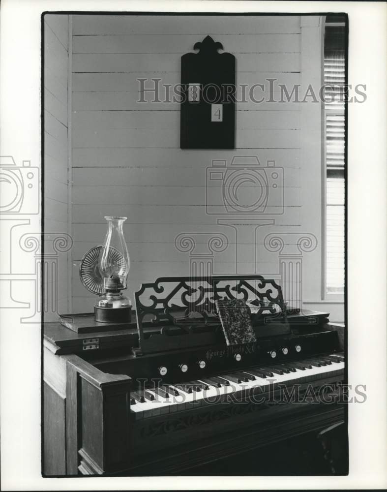 1978 Press Photo An organ at Sam Houston Park in Houston - hca50479- Historic Images