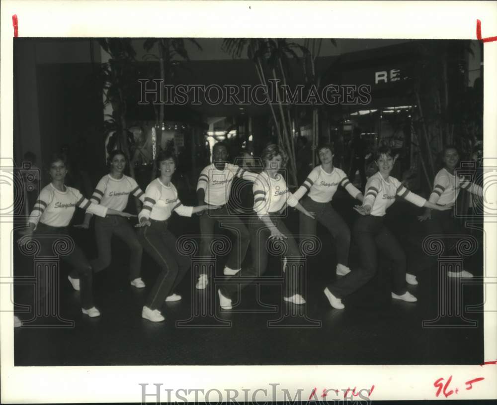 1983 Press Photo Sam Houston School of Dance Students Produce Commercial, Texas- Historic Images