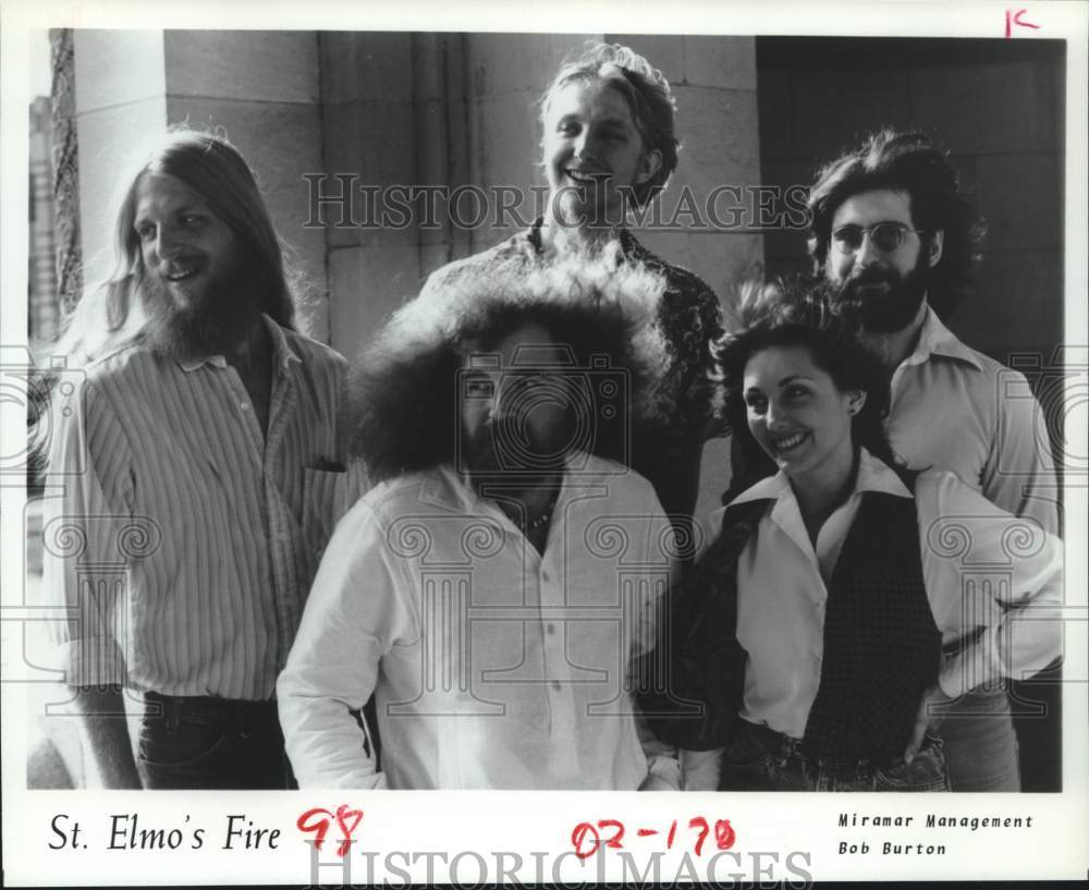 1979 Press Photo Rock Group St. Elmo&#39;s Fire - hca50817- Historic Images