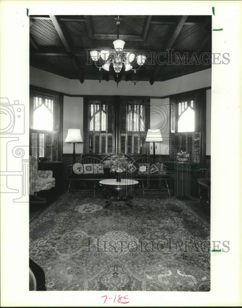 1986 Press Photo Menke House at Round Top Festival - hca50915- Historic Images