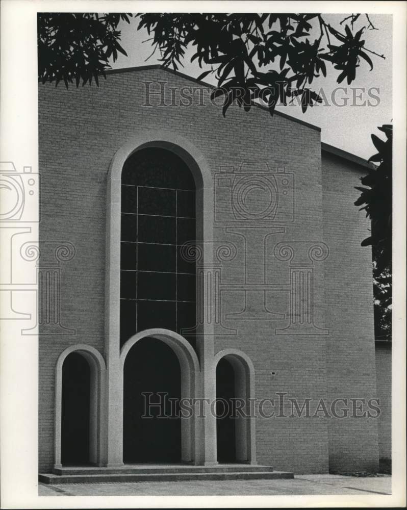1957 Press Photo St. George Antiochian Orthodox Church, 5311 Mercer at Bissonnet