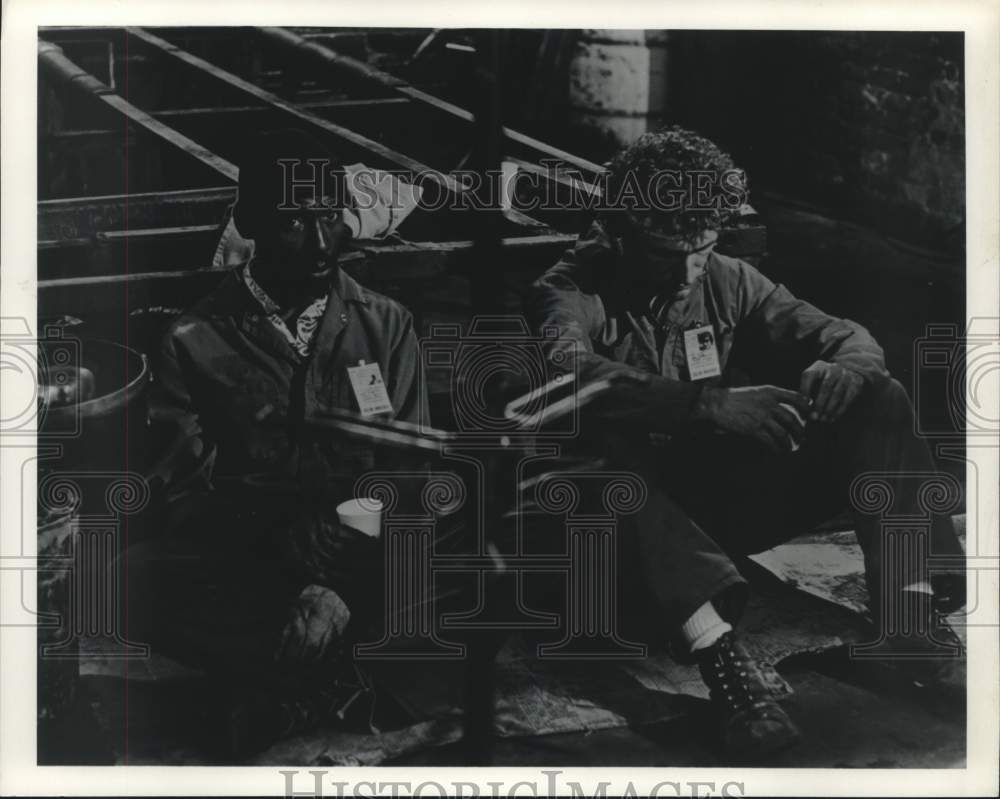 1981 Press Photo Actors In Movie to Be Played At River Oaks Theatre In Houston- Historic Images