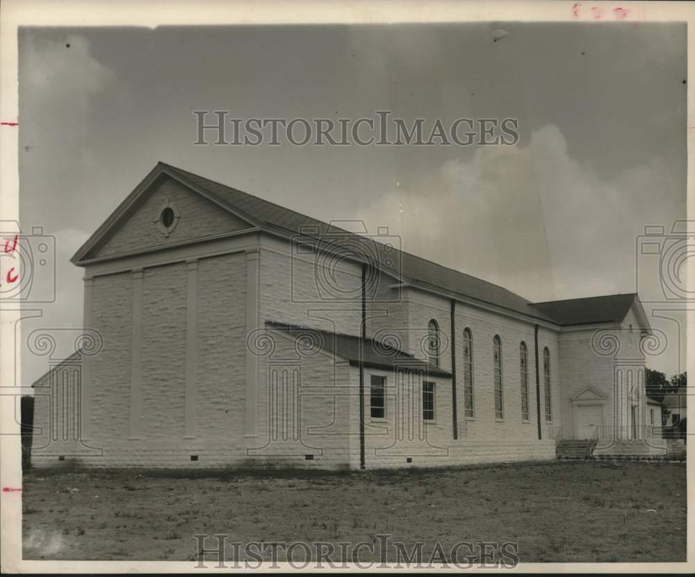 1951 Press Photo Side View of the Riverside Methodist Church - hca51442