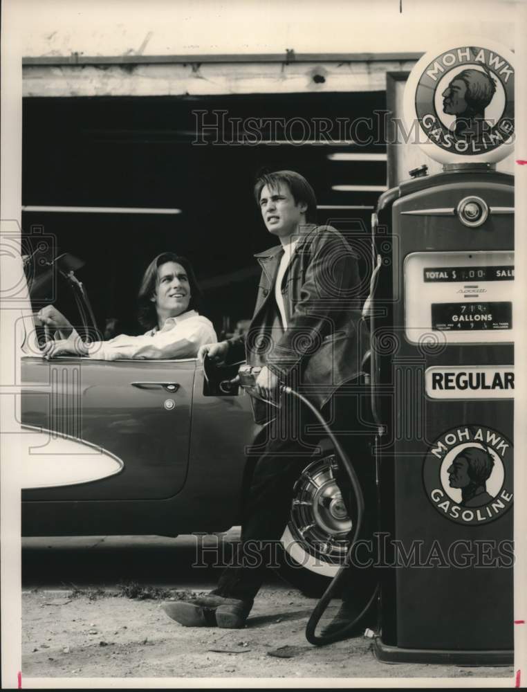 1993 Press Photo Dan Cortese, James Wilder in New Version of &quot;Route 66&quot; on NBC- Historic Images