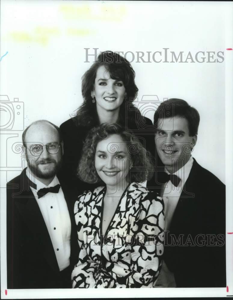 1991 Press Photo Vocal jazz quartet Riff Raff - hca51560- Historic Images