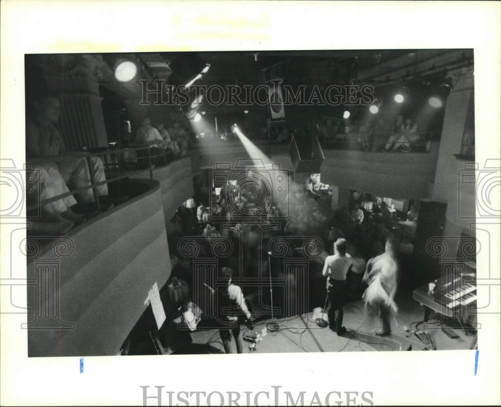 1988 Press Photo Rockefeller&#39;s Nightclub in Houston, Texas - hca51798- Historic Images