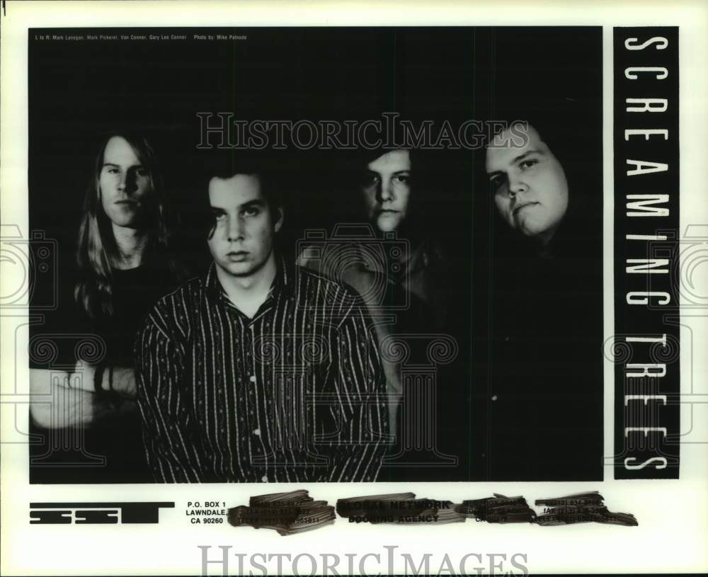 1991 Press Photo Musical group Screaming Trees - hca52152- Historic Images