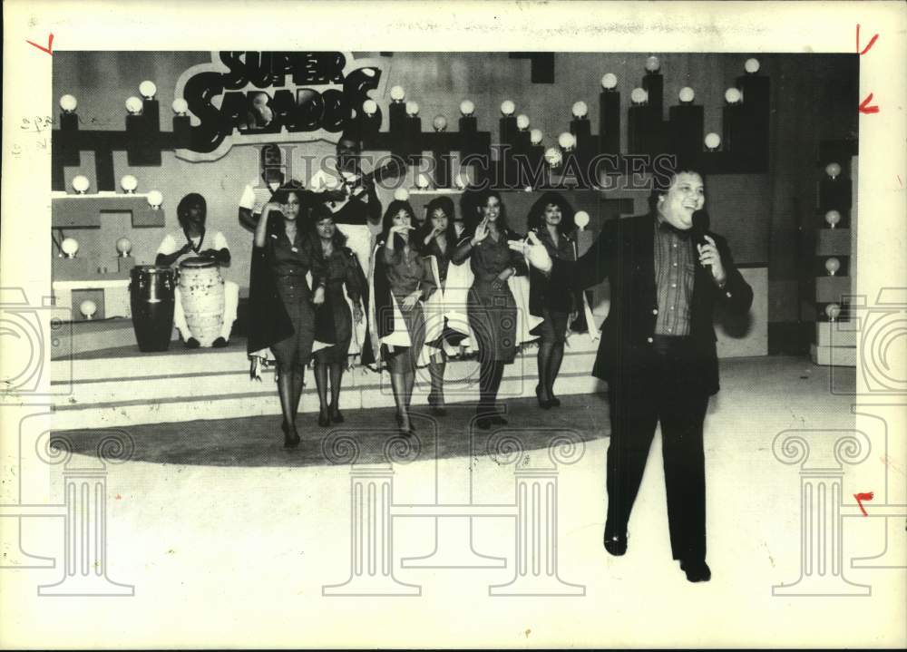 1990 Press Photo Santo y Su Tuna de San Juan, Music Entertainer from Puerto Rico- Historic Images