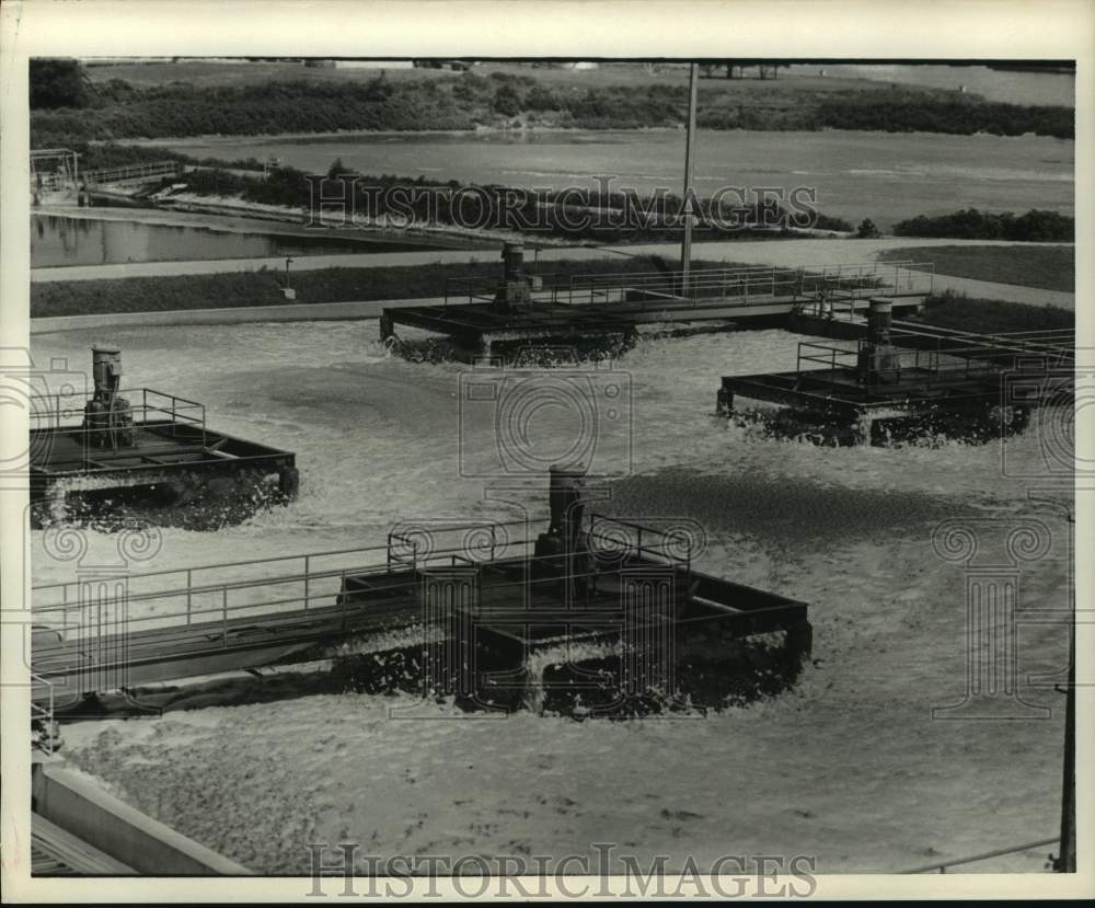 1973 Press Photo Gulf Coast Waste Disposal Authority Champion plant - hca52358